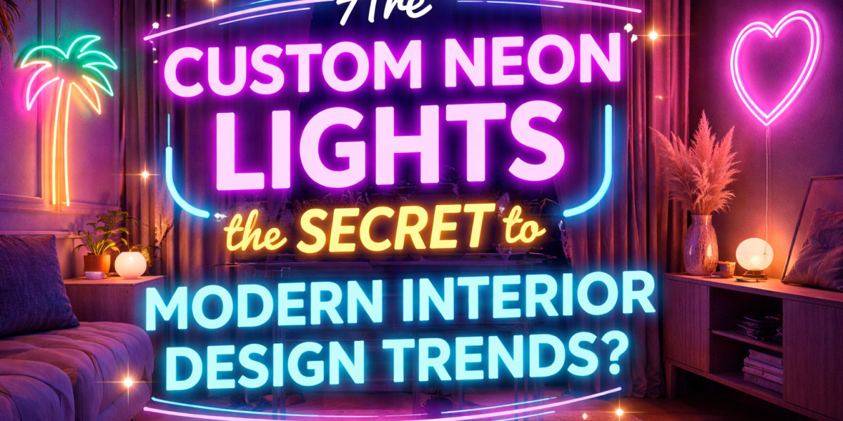 What Designs Work Best for Custom Neon Lights in 2025?